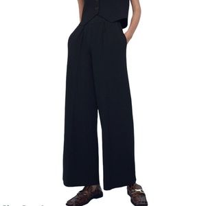 High Waisted Black Zara Pants